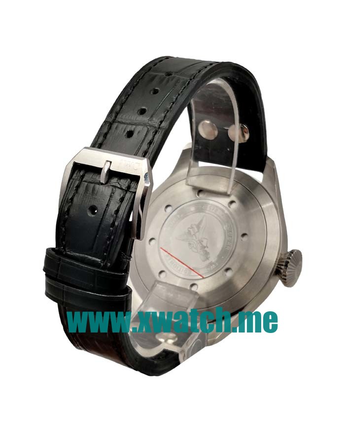 46MM Steel Replica IWC Big Pilots IW500401 Black Dials Watches UK