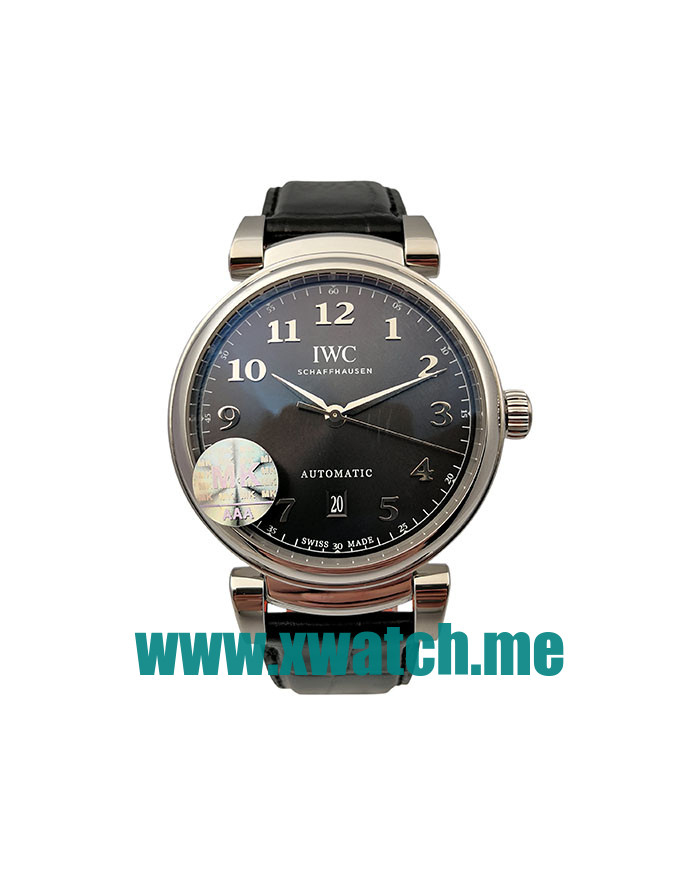 40MM Steel Replica IWC Da Vinci IW356601 Black Dials Watches UK