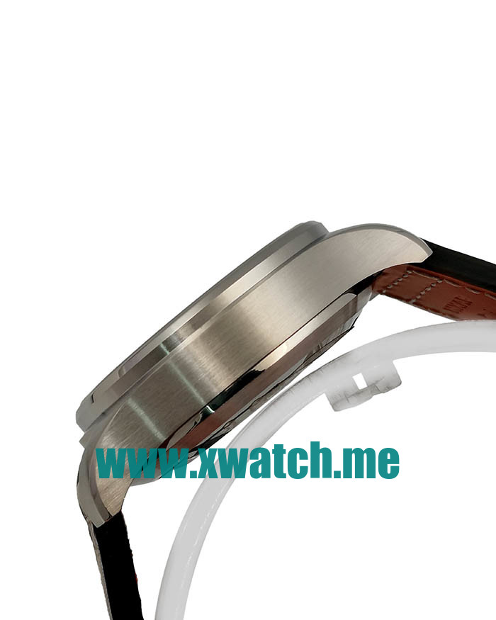 40.5MM Steel Replica IWC Pilots IW377714 Brown Dials Watches UK