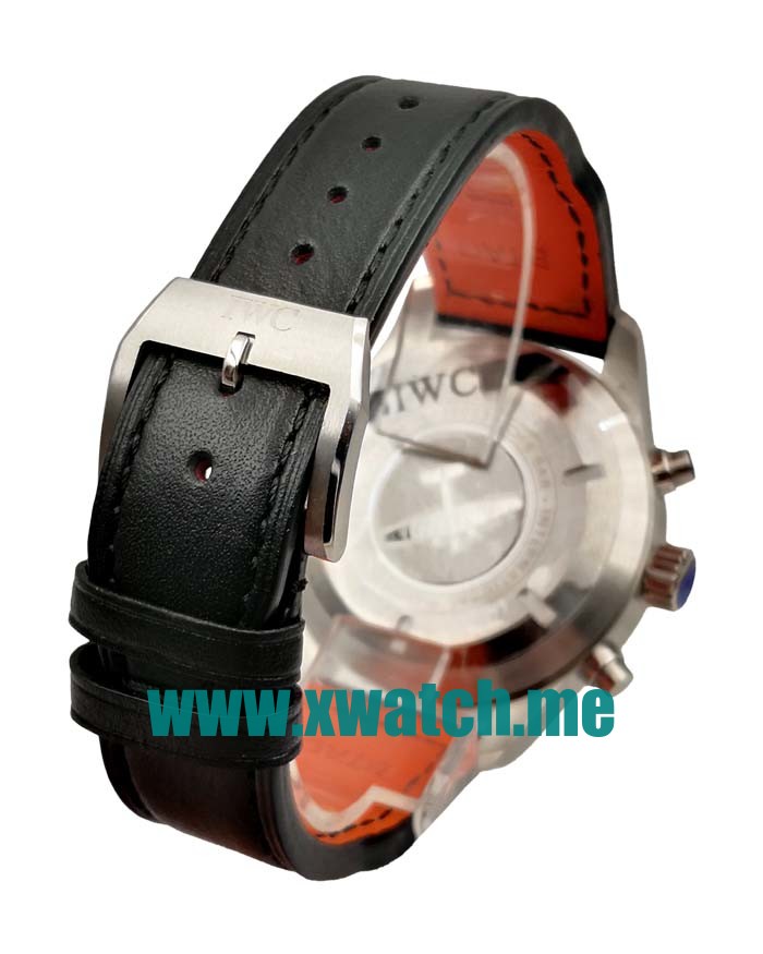 41MM Steel Replica IWC Pilot's Black Dials Watches IW377709 UK