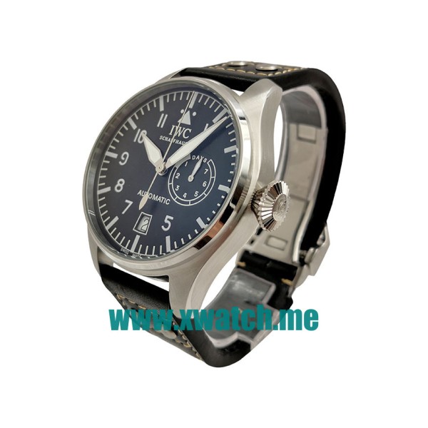 46MM Steel Replica IWC Pilots IW500201 Black Dials Watches UK