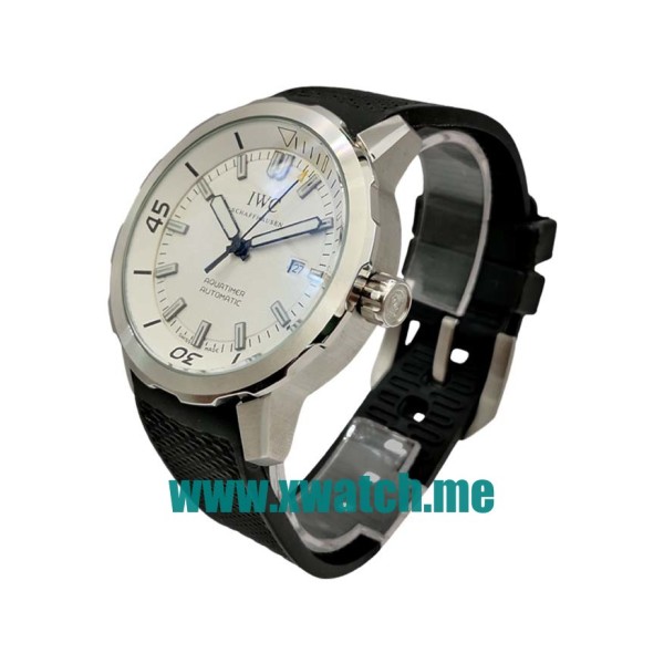 45.5MM Steel Replica IWC Aquatimer IW329003 Silver Dials Watches UK
