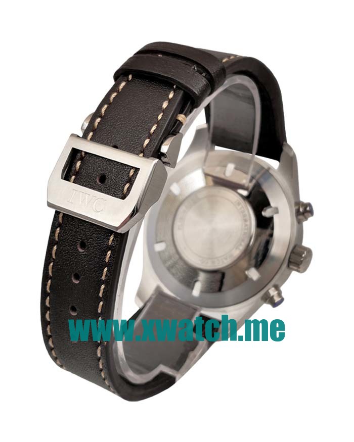 41MM Steel Replica IWC Pilots IW387806 Black Dials Watches UK