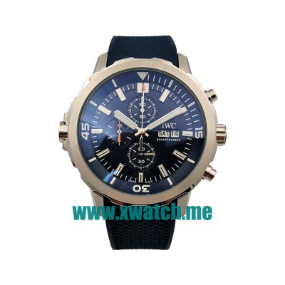 46MM Steel Replica IWC Aquatimer IW329003 Blue Dials Watches UK