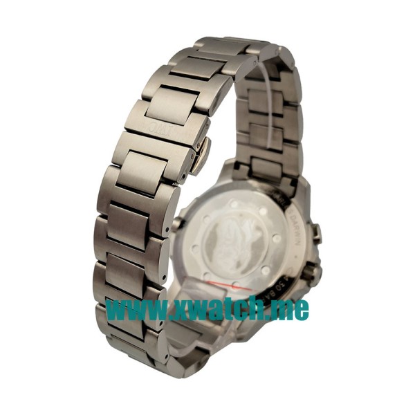 45.5MM Steel Replica IWC Aquatimer IW376801 Black Dials Watches UK