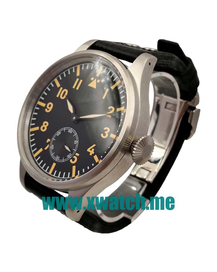 55MM Titanium Replica IWC Big Pilots IW510401 Black Dials Watches UK