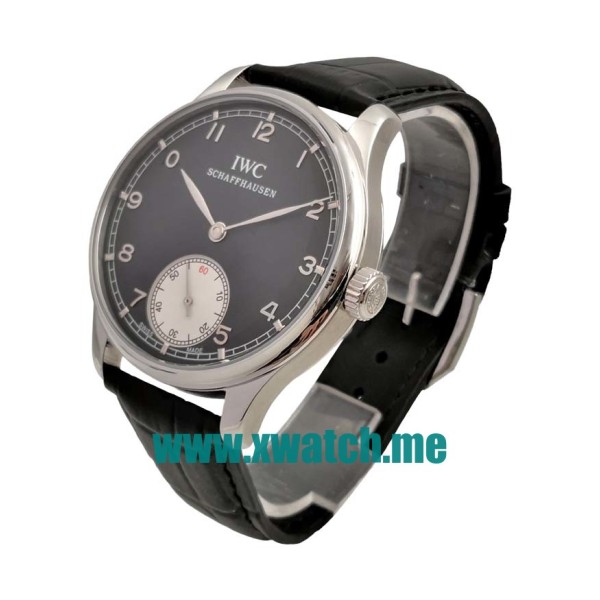 44MM Steel Replica IWC Portugieser IW545404 Black Dials Watches UK