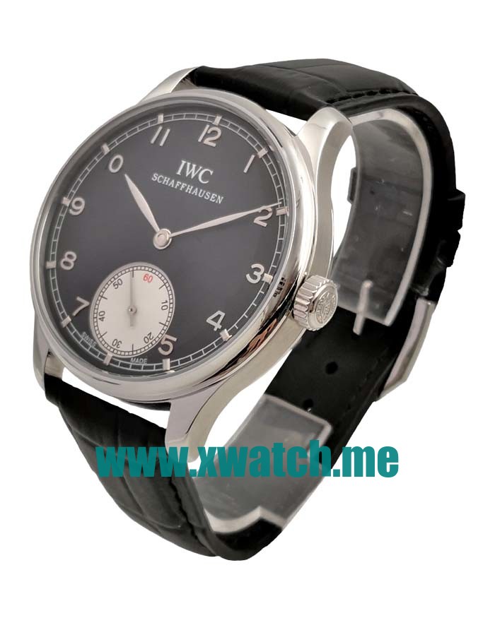 44MM Steel Replica IWC Portugieser IW545404 Black Dials Watches UK