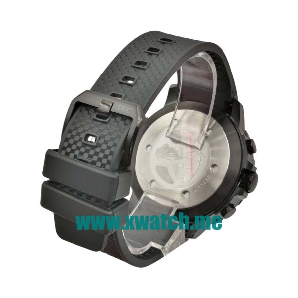 45MM Black Steel Replica IWC Aquatimer IW379504 Black Dials Watches UK