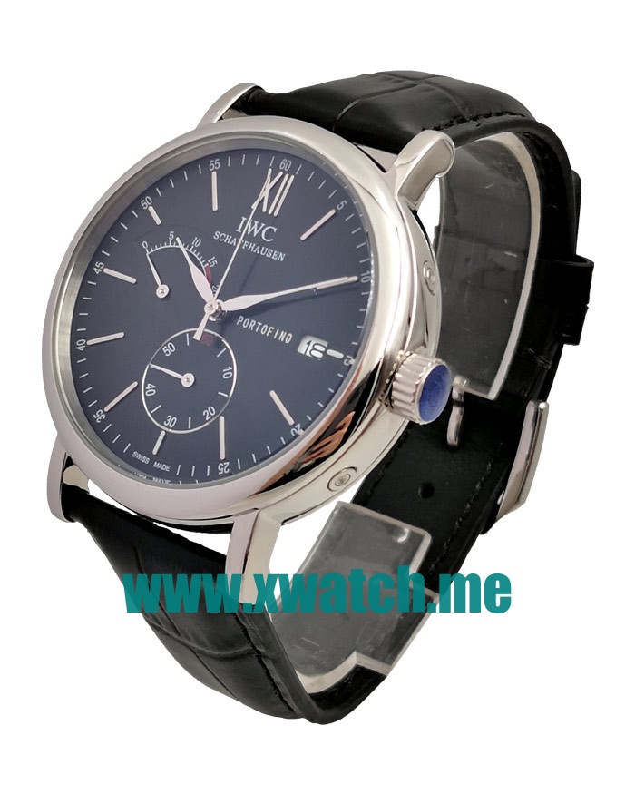 43MM Steel Replica IWC Portofino IW510102 Black Dials Watches UK