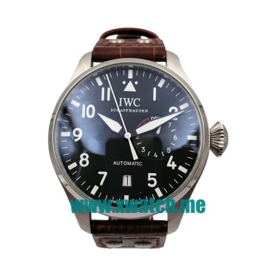 45MM Steel Replica IWC Pilots IW500916 Black Dials Watches UK