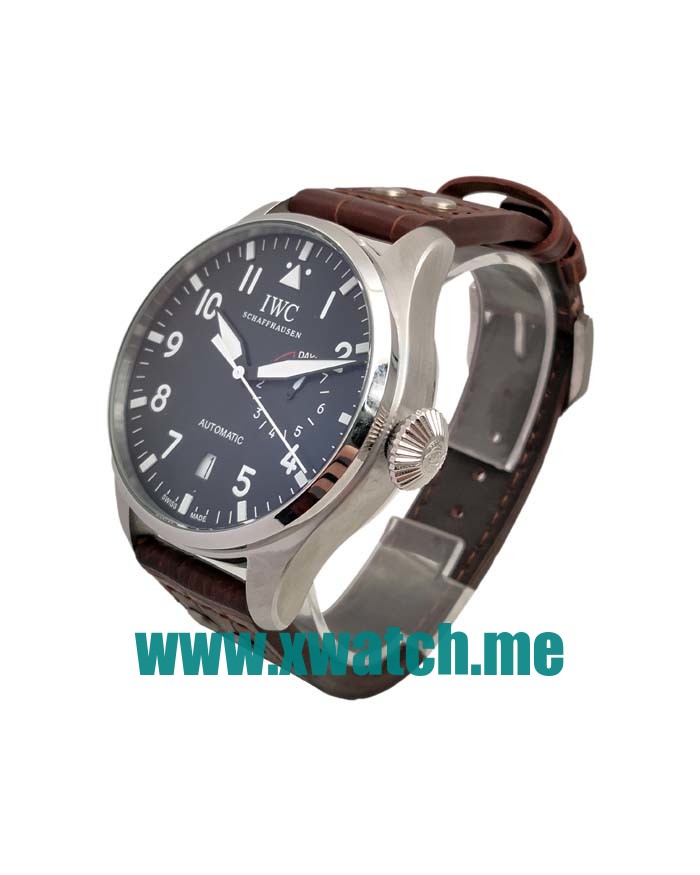 45MM Steel Replica IWC Pilots IW500916 Black Dials Watches UK